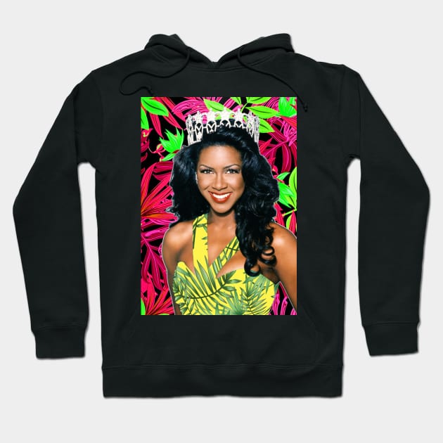 Kenya Moore Hoodie by austyndelugoart